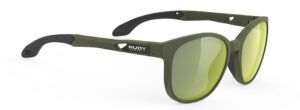 משקפי שמש דגם לייטפלו LIGHTFLOW B מק"ט SP833213 מסגרת ירוקה עדשות מראה בגוון ירוק