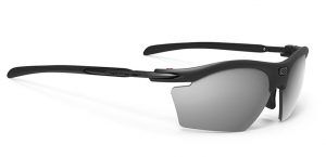 SP540906-01 משקפי שמש דגם RYDON SLIM של רודי פרוג'קט, צבע שחור מראה כסוף