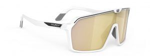 SP725758-0000 משקפי שמש רודי פרוג'קט דגם SPINSHIELD צבע לבן-זהב