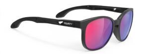 משקפי שמש דגם לייטפלו LIGHTFLOW B מק"ט SP836206 מסגרת שחורה עדשות מקטבות עם ציפוי מראה בגוון אדום