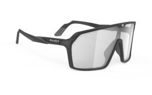 SP727806 משקפי שמש רודי פרוגקט דגם SPINSHIELD ספינשילד שחור עם עדשות מתכהות לגוון אפור מראה